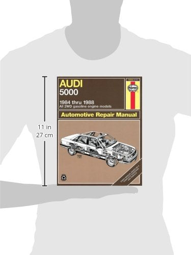 Audi 5000: 1984 Thru 1988 All 2WD gasoline engine models (Automotive Repair Manual),Used