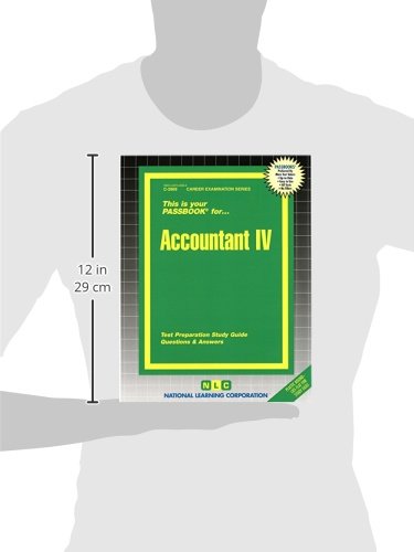 Accountant IV(Passbooks) (Career Examination Series),Used