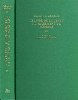 Le Livre De LA Vertu Du Sacrement De Mariage (French and English Edition),Used