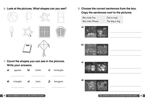 Cambridge Primary English as a Second Language Workbook: Stage 1 (Collins International Primary ESL),Used