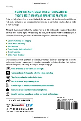 Manager's Guide to Online Marketing (Briefcase Books),Used