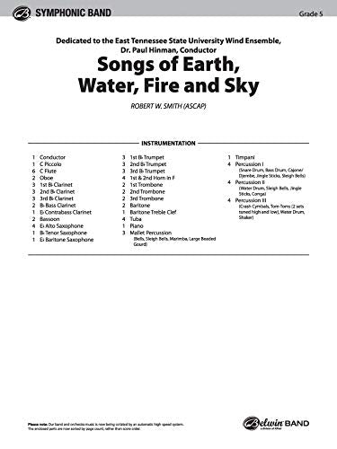 Songs of Earth, Water, Fire and Sky (Belwin Symphonic Band),Used