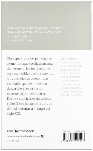 La democracia: Prlogo de Fernando Vallespn,Used
