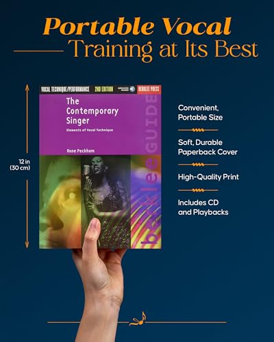 The Contemporary Singer  2nd Edition Elements of Vocal Technique Book/Online Audio (Berklee Guide),Used