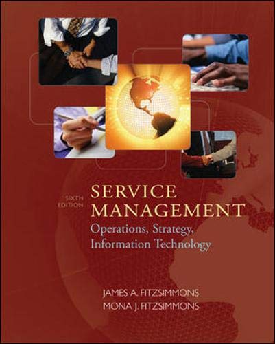 Service Management: Operations, Strategy, Information Technology W/Student Cd,Used