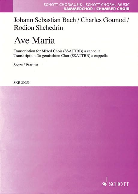 Ave Maria: Ssattbb A Cappella,Used