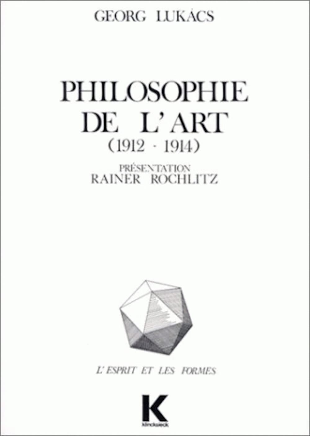 Philosophie de l'art (19121914): Premiers crits sur l'esthtique (L'esprit Et Les Formes) (French Edition),Used