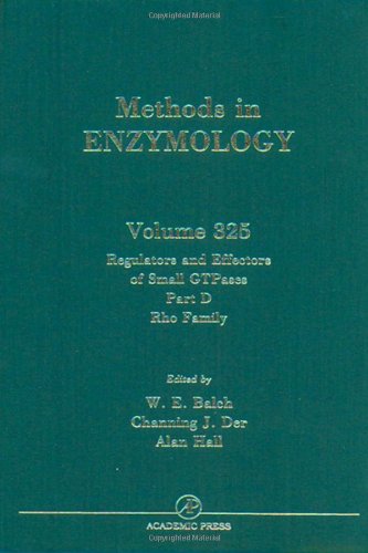 Regulators and Effectors of Small GTPases, Part D: Rho Family (Volume 325) (Methods in Enzymology, Volume 325),Used