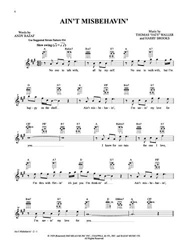 Alfred's Easy Ukulele Songs  Rock & Pop: 50 Hits from Across the Decades,New