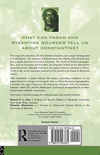 From Constantine to Julian: Pagan and Byzantine Views: A Source History,New