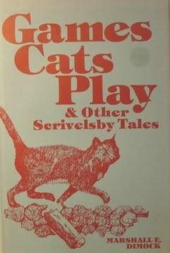 Games Cats Play & Other Scrivelsby Tales,Used