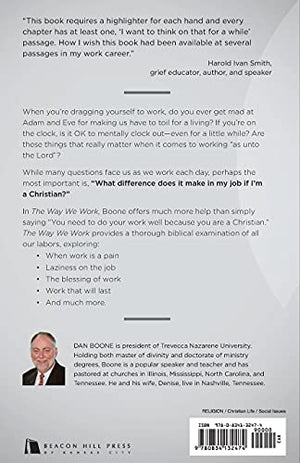 The Way We Work: How Faith Makes a Difference on the Job,Used