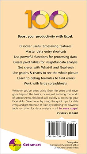 100 Top Tips  Microsoft Excel (100 Top Tips  In Easy Steps),Used