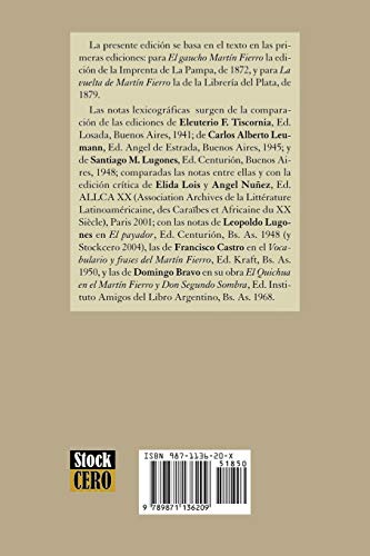 Martin Fierro (Spanish Edition),Used
