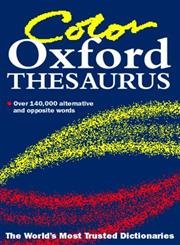 Oxford Color Thesaurus,Used