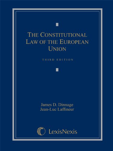 Constitutional Law of the European Union, 3rd Edition,Used
