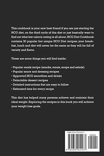 2020 Starter HCG Diet Recipes Cookbook: Delicious Hassle Free HCG Diet Recipes That Will Get You Started on the HCG Diet,Used