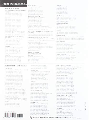 WP16  Sight Reading  Level 1  Bastien Piano Library,New