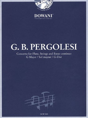 Concerto for Flute, Strings and Basso Continuo in G Major: Reduction for Flute and Keyboard,Used