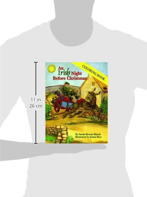 Irish Night Before Christmas Coloring Book, An (The Night Before Christmas Series),Used
