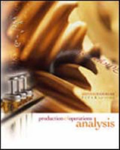 Production and Operations Analysis,Used