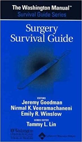 The Washington Manual Surgery Survival Guide,Used