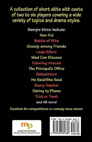Short & Sweet Skits for Student Actors,Used