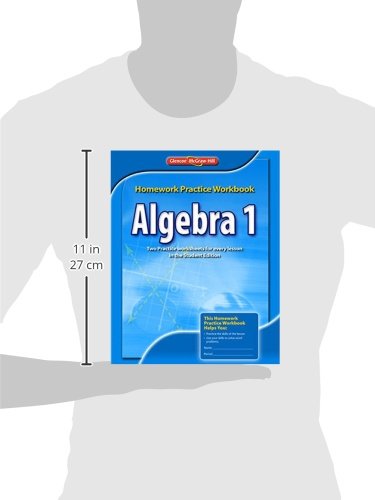 Algebra 1, Homework Practice Workbook (MERRILL ALGEBRA 2),New