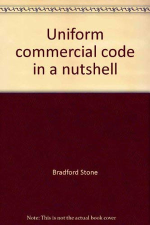 Uniform commercial code in a nutshell (Nutshell series),Used