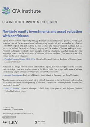 Equity Asset Valuation (Cfa Institute Investment Series)