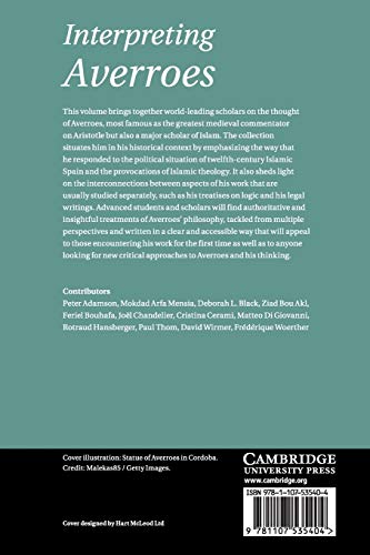 Interpreting Averroes,Used