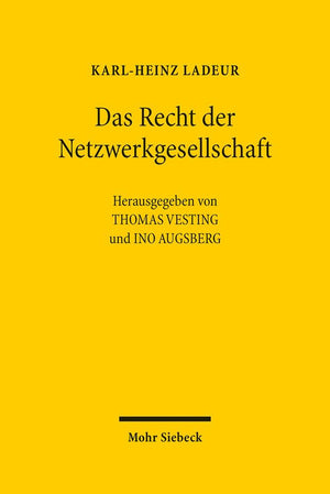Das Recht der Netzwerkgesellschaft: Ausgewhlte Aufstze (German Edition),Used