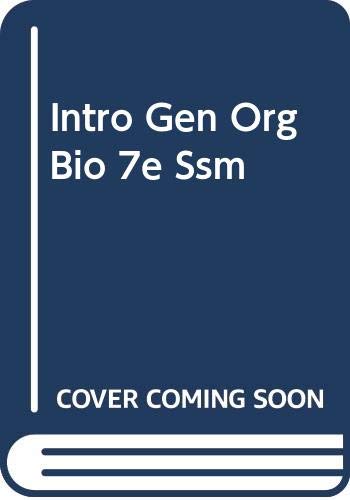 INTRO GEN/ORG/BIO 7E SSM,Used