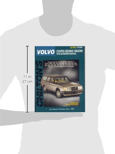 Volvo Coupes, Sedans, and Wagons, 197089 (Chilton Total Car Care Series Manuals),New