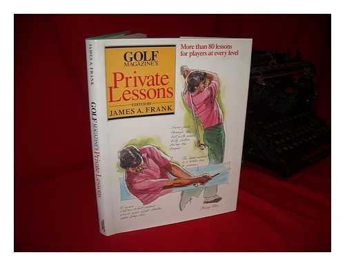 Golf Magazine's Private Lessons,Used