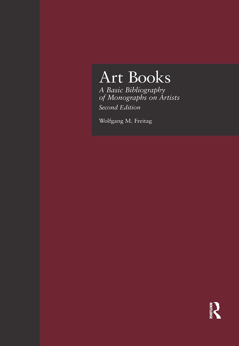 Art Books: A Basic Bibliography of Monographs on Artists, Second Edition (Garland Reference Library of the Humanities),Used