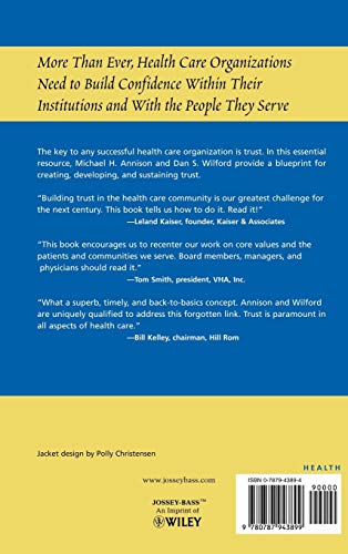Trust Matters: New Directions in Health Care Leadership,Used