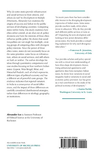 Development in Multiple Dimensions: Social Power and Regional Policy in India (New Comparative Politics),Used
