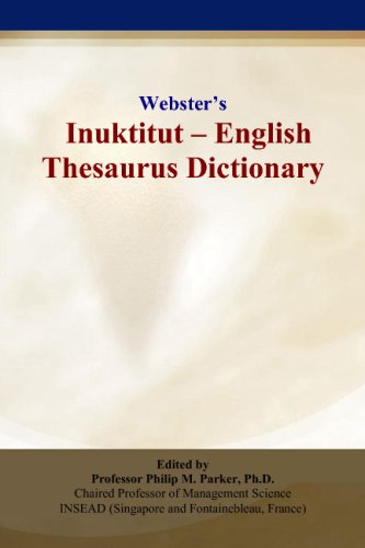 Websters Inuktitut  English Thesaurus Dictionary,Used
