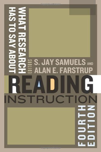 What Research Has to Say About Reading Instruction,Used