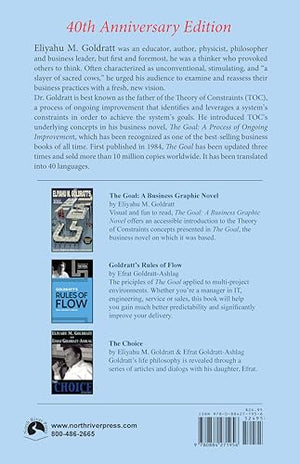 The Goal: 40Th Anniversary Edition: A Process Of Ongoing Improvement,New