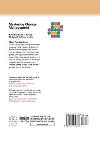 Mastering Change Management: A Practical Guide to Turning Obstacles into Opportunities (Management Skills Series),Used