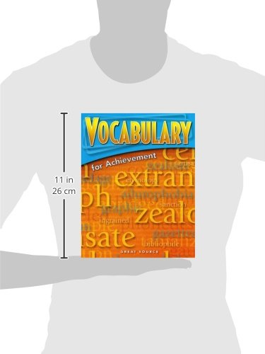 Student Edition Grade 7 2006: First Course (Great Source Vocabulary for Achievement),New
