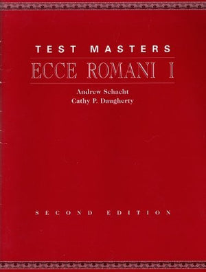 Ecce Romani Level I  Test Masters I (Latin And English Edition),New