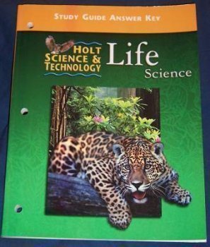 Study Guide Answer Key Holt Science & Technology Life Science,Used