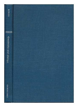 Continuity and Change: A Study of two Ethnic Communities in Israel (American Sociological Association Rose Monographs),Used