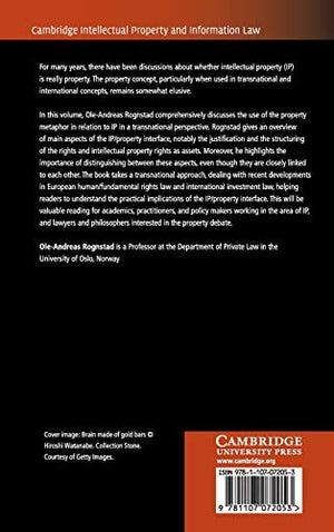 Property Aspects of Intellectual Property (Cambridge Intellectual Property and Information Law, Series Number 46),Used