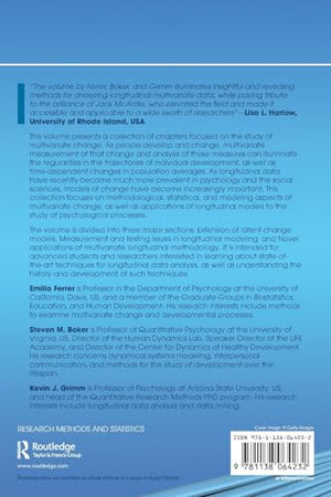 Longitudinal Multivariate Psychology (Multivariate Applications Series),Used