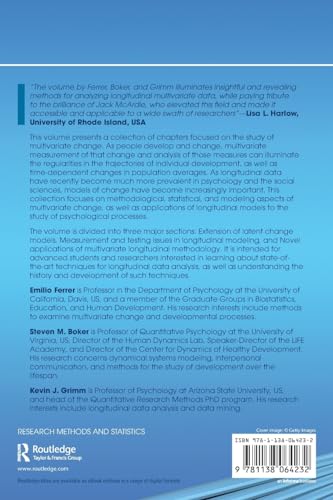 Longitudinal Multivariate Psychology (Multivariate Applications Series),Used