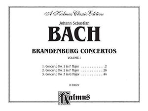 Brandenburg Concertos, Vol. 1 (Kalmus Edition, Vol 1),Used